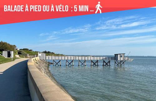 La Madeleine - 4 vélos inclus, plage 200 m, terrasse BBQ - Foto 37