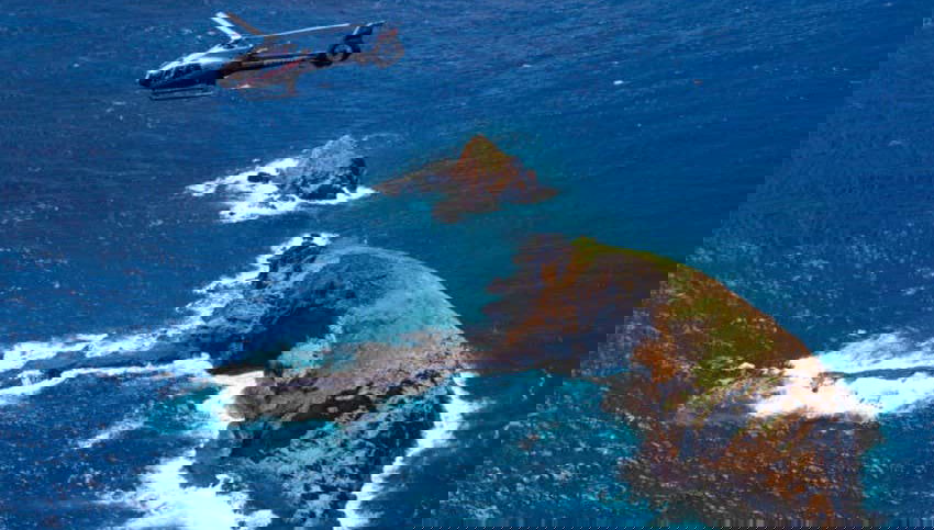 Giro in elicottero a Molokai