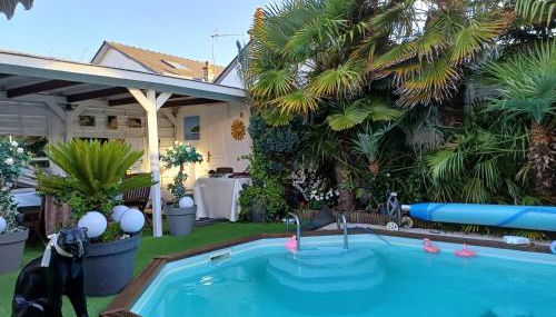 maison calme avec piscine palmiers 300m de la plage pornichet centre - Foto 3