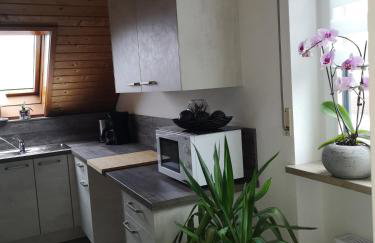 Ferienhaus Baier Wohnung mit Balkon und Schwedenofen für gemütliche Abende am Kamin - Foto 13