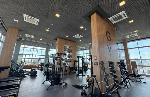 WIDE - Apto 1 dormitório, vaga, piscina panorâmica e academia - Foto 6