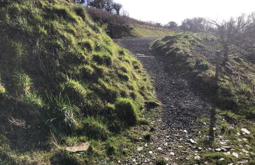 Rabbits 1or 2 bedroom hobbit style hillset earthen dartmoor eco home - Foto 30