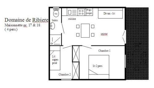 Maisonette #18, 4 Pers, Domaine De Ribiere - Foto 3