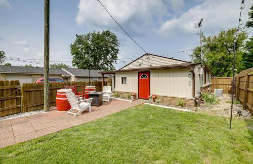 1 Mi to IU Hoosier Home with Fire Pit and Fenced Yard - Foto 20