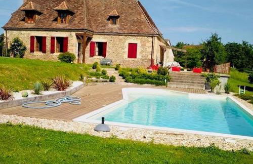 Charmante maison à Hautefort avec piscine privée, animaux admis - FR-1-616-514 - Foto 1