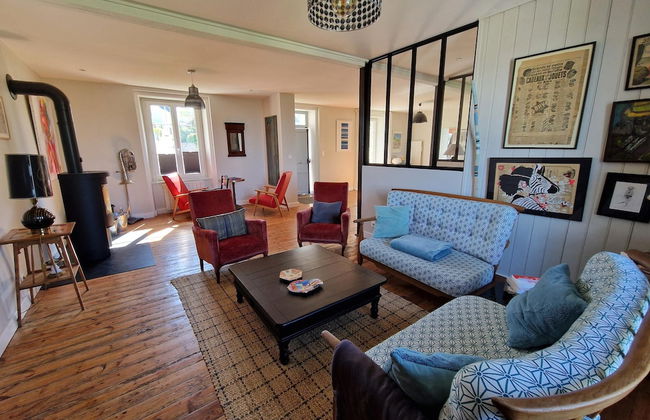 Holiday Home in Locquirec Near Sandy Beach - Foto 10