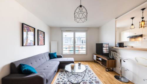 Chic&Cosy 1-Bedroom Apart,2 min Metro,10 min Paris - Foto 2