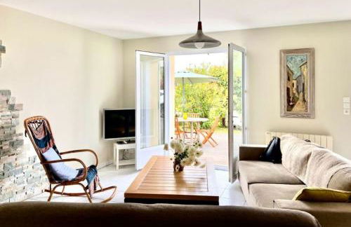 Location saisonnière plain-pied 4 à 6 pers Prefailles, 100m de la plage - Foto 10