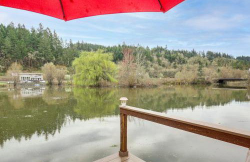 Private Pond and Dock! Cozy Cabin in Southern Oregon - Foto 25