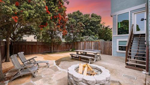 1 block to beach, Private Hot Tub, Fire Pit and BBQ - Foto 5, Garden, sunbed