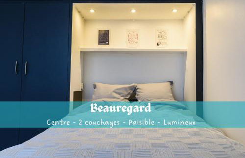 Proche centre, 2 couchages, calme, lumineux - Foto 1