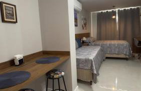 Studio 2 min do Hospital Unimed e Shopping Park Sul - Foto 5