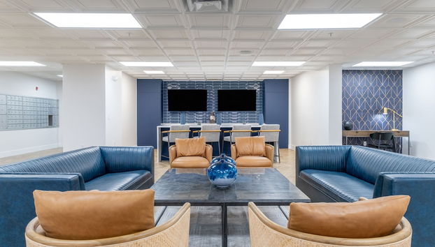 Sitzecke in der Lobby