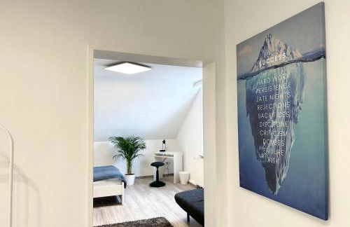 Möbliertes Apartment in Herne-Mitte mit Parkplatz, Arbeitsplatz, WLAN- Super Anbindung an Autobahnen und ÖPNV -Für 1bis 3 Personen - Foto 6