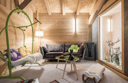 Chalet Familial Le Whymper 5 étoiles SPA Sauna Chatel - Foto 32