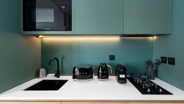 Business Bay Chic Studio w Pool Gym - Foto 4, Habitación