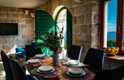 Dalmatian stone villa with heated pool - Foto 19