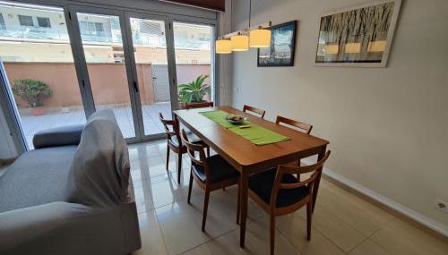 Badalona Beach Apartment - Photo 5, Garden view