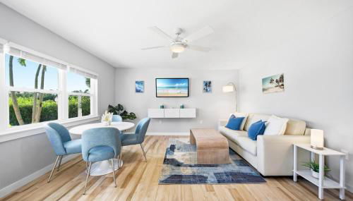 Siesta Key, Heated Pool, Dock on Lagoon, Turtle Beach 1 mile and Crescent Beach 2 miles, 1bdr - Foto 4, Garden view