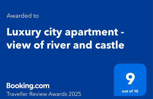 Luxury city apartment - view of river and castle - Foto 2
