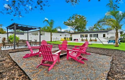 South Tampa- VIP- Concierge- Backyard Oasis- Pool- Hammock- Golf- Fire- Pit- Games- Pool Table - Foto 8
