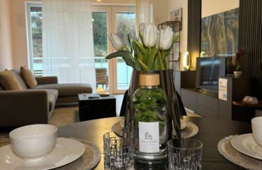 Deluxe Apartment Ruhr Oase, Neubau, 4 Personen, Parkplatz, - Foto 5