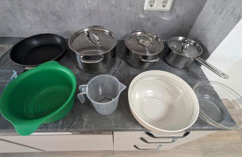 FeWo Urban Gotha-Apartment Ekhof- Am Schlosspark- Parken an der der Tür- Barrierefrei, 900 Meter zum Bahnhof - Wallbox - Foto 52