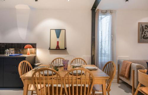 Design Architect Flat - 6 guests - 15min from Paris center - Foto 26