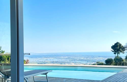 Villa Olympia Pool Sea View Mountains Lake Nature Sleeps 8 Air Conditioning Wi-Fi - Foto 10