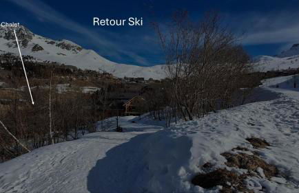 Chalet 6 à 8pers pied des pistes, piscine et vue - Photo 17