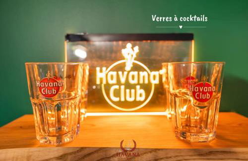 Loft "Havana Spa" Cuba Jacuzzi Sauna Bar à cocktails - Foto 41