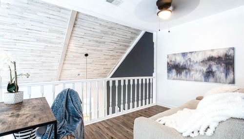 Scandi Chic-mins to KSU, Sleeps 5, wKing, pet friendly - Foto 2