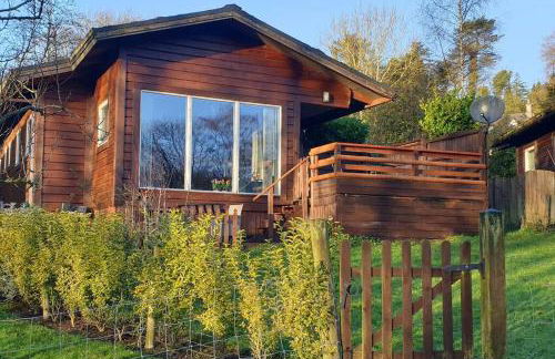 Luxurious lodge, Woodlands View, Hot tub at Rudyard Lake, couples or small family - Photo 1