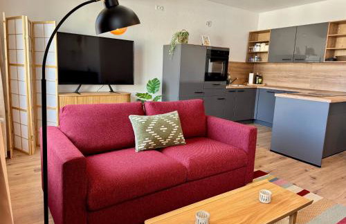 SuperHosts PARKPLATZ - Zentrum - TERRASSE - King-Bett - NETFLIX - Foto 11