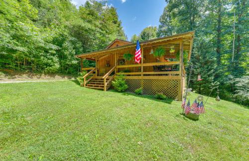Secluded Cosby Cabin with Wraparound Deck - Foto 25