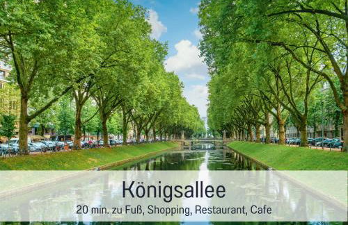 Fewokoko-Privat Apartment Zentral Lorettoviertel Rheinufer Altstadt Messe Landtag Königsallee - Foto 3