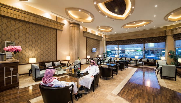 Zona de estar del vestíbulo