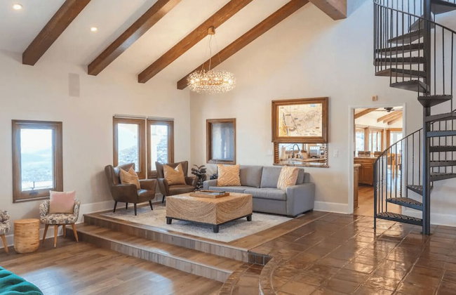 20 Acre Panoramic View Estate Hot Tub, Pickleball & Game Room - Foto 9