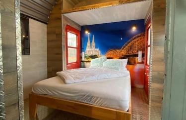 Gleis 2, Waggon mit Ofen, optional mit Whirlpool und Sauna - Foto 15