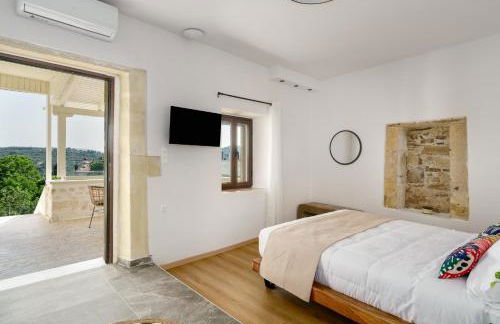 Villa Angelo, Traditional Cretan Stone Villa with Pool & Countryside Views - Foto 24