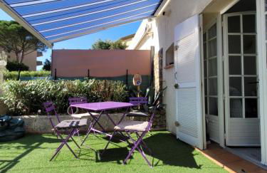 Le Mas Synaé- Joli studio classé 3étoiles avec terrasse et piscine - Foto 9