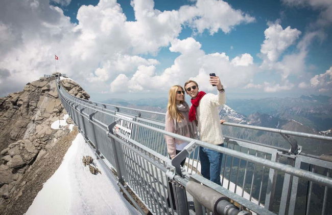 Excursion au Glacier 3000 - Photo 2