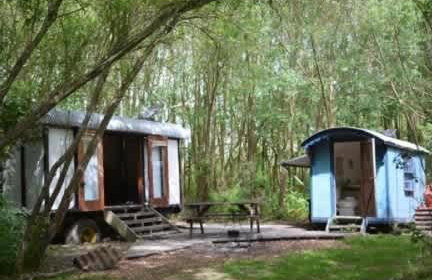 Nightingale Camp private Glamping with hot tub - Foto 2