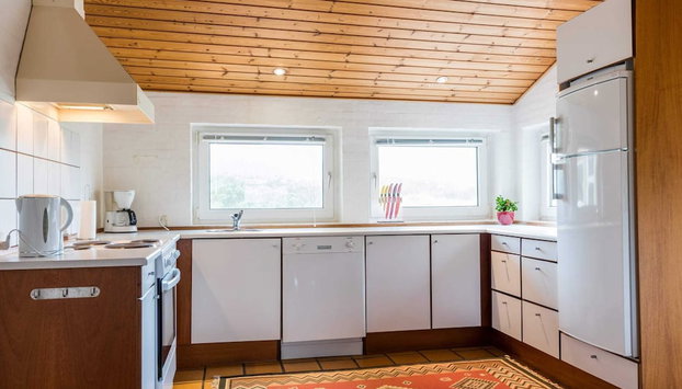 8 Person Holiday Home in Hvide Sande - Foto 5, Cozinha privada
