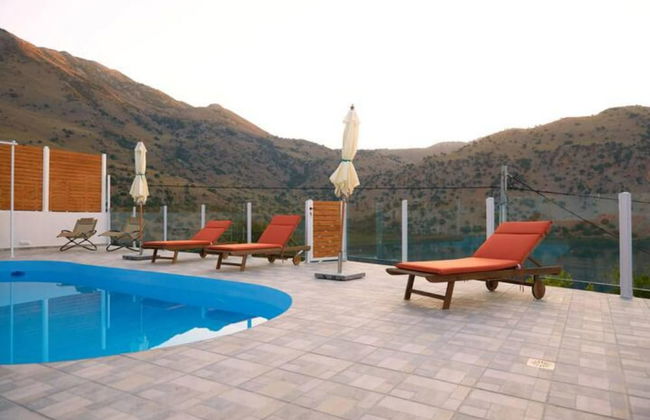 Stunning Lake Kournas Retreat 2 New Private Pool - Foto 18