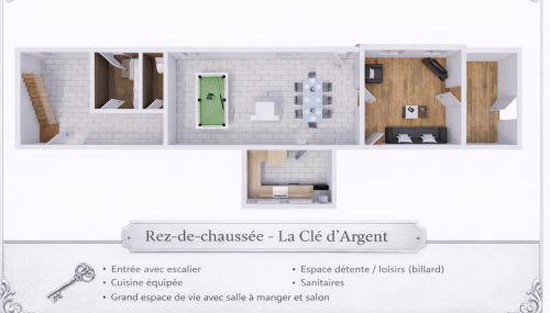 La Cle d Argent Elegante Maison Normande avec Jacuzzi et Jardin - Foto 3