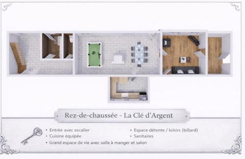 La Cle d Argent Elegante Maison Normande avec Jacuzzi et Jardin - Foto 3