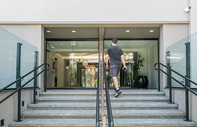 Studios Rio Branco by Viva - Prédio moderno, aptos com cama king-size no centro de Floripa - Photo 37