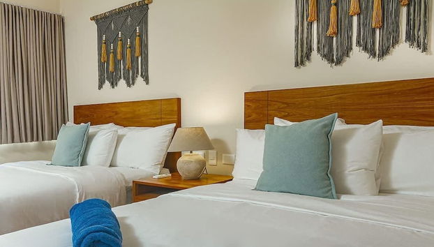 2 Br. Roof W/infinity Pool + Jacuzzi Spacious - Foto 3, Habitación