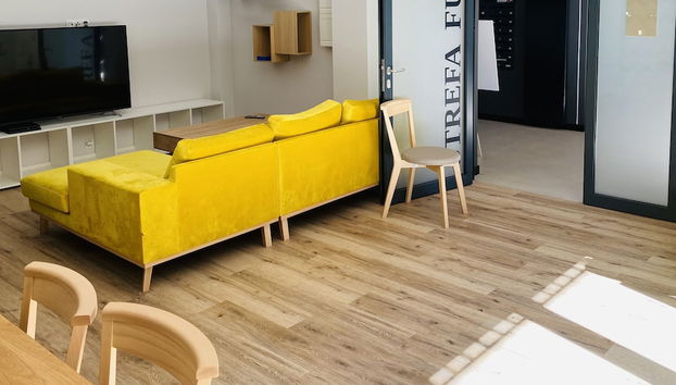 Zona de estar del vestíbulo